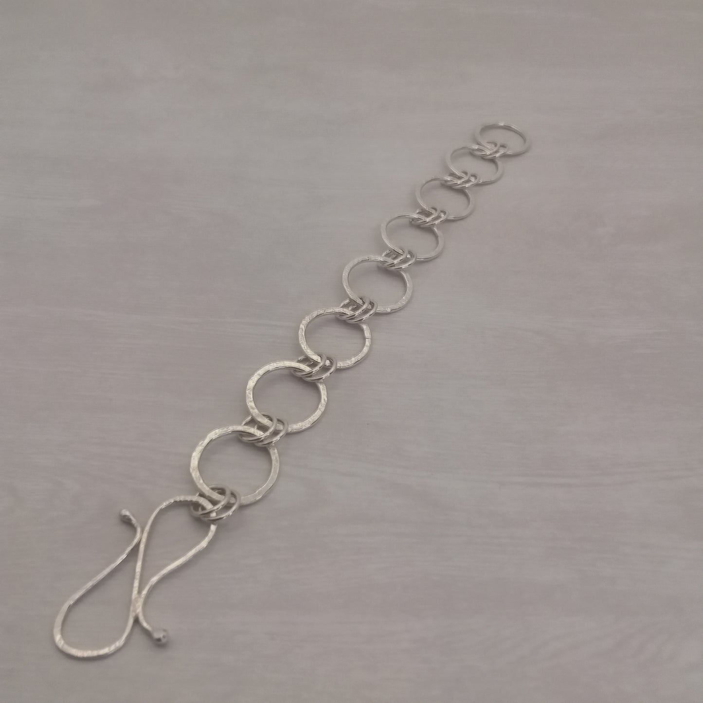 7" Handmade Sterling Silver Bracelet