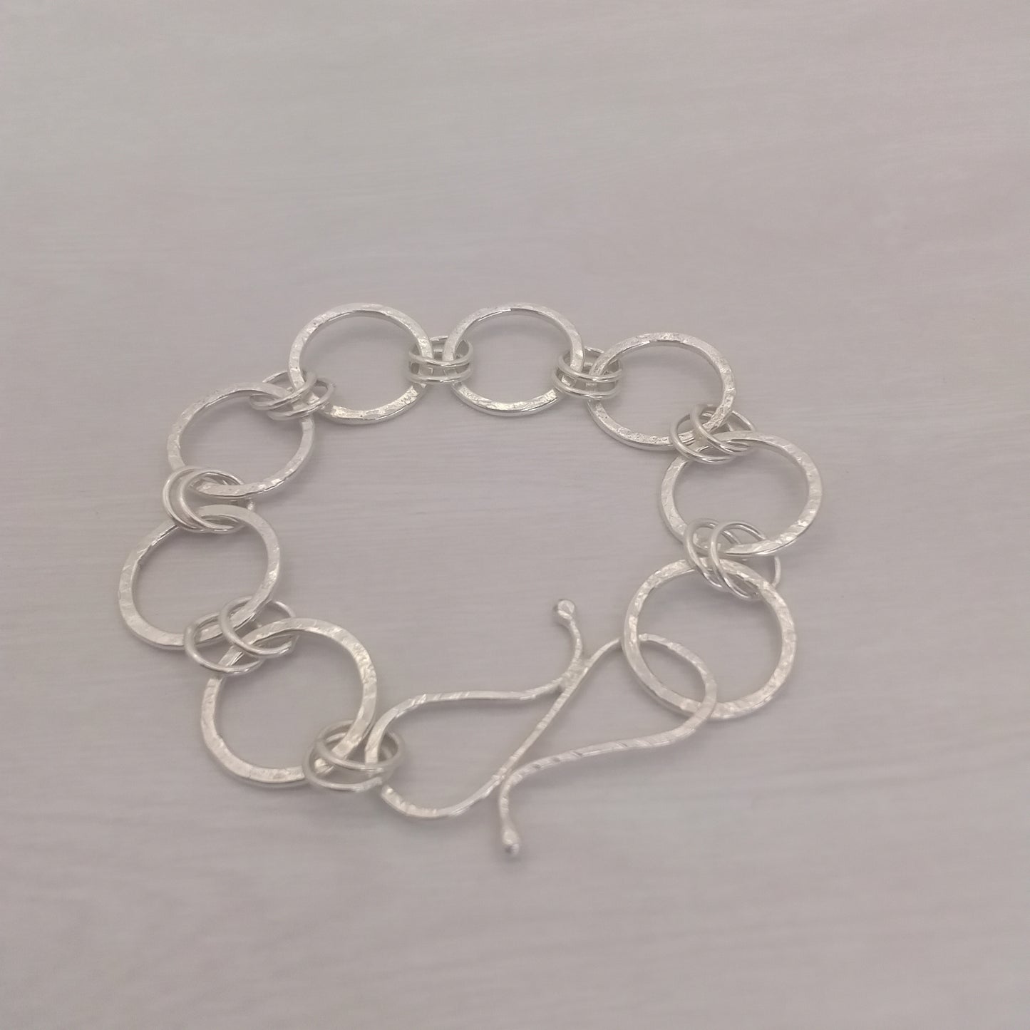 7" Handmade Sterling Silver Bracelet